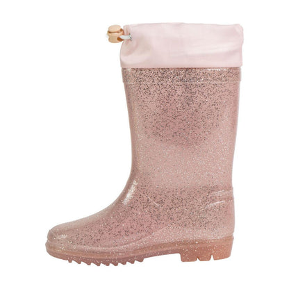 Bota de agua rosa con purpurina y Minnie Disney - 2