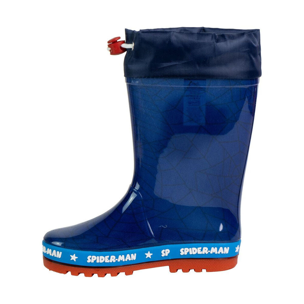 Bota de agua azul de Spider-Man Marvel con detalles rojos - 2