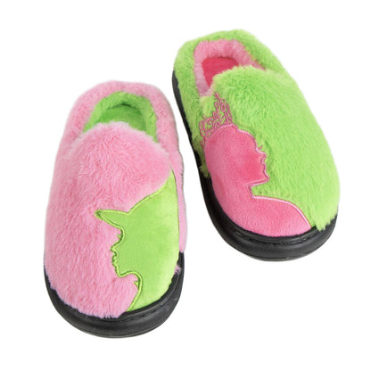 Pantuflas Wicked de CERDÁ en rosa y verde con suela negra - 2