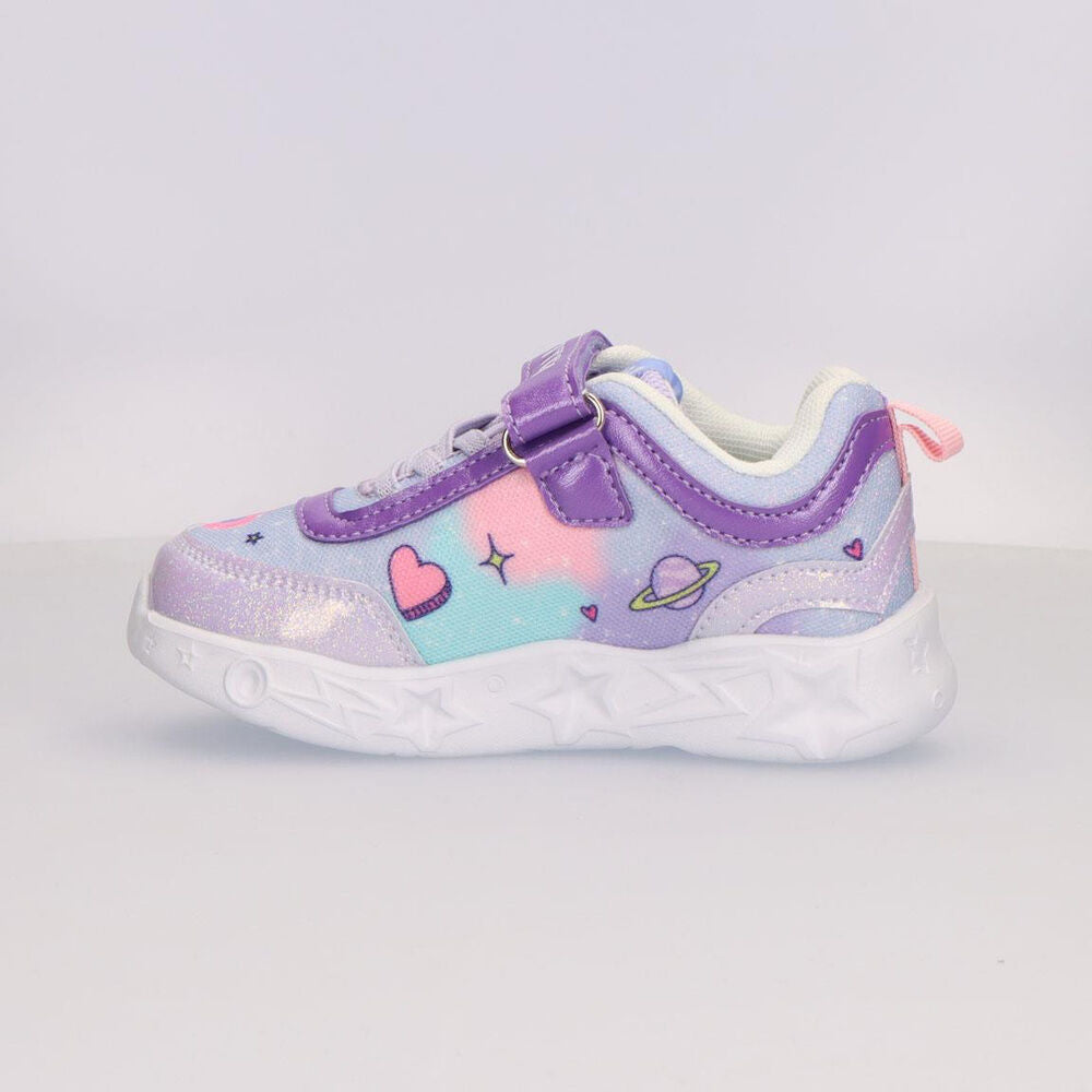 Deportivas infantiles Disney de Stitch con luces y cierre de velcro - 2