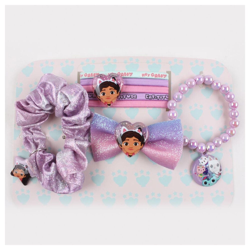 Set de belleza Gabby's Dollhouse con neceser rosa y lila - 2