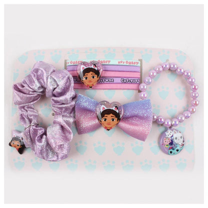 Set de belleza Gabby's Dollhouse con neceser rosa y lila - 2