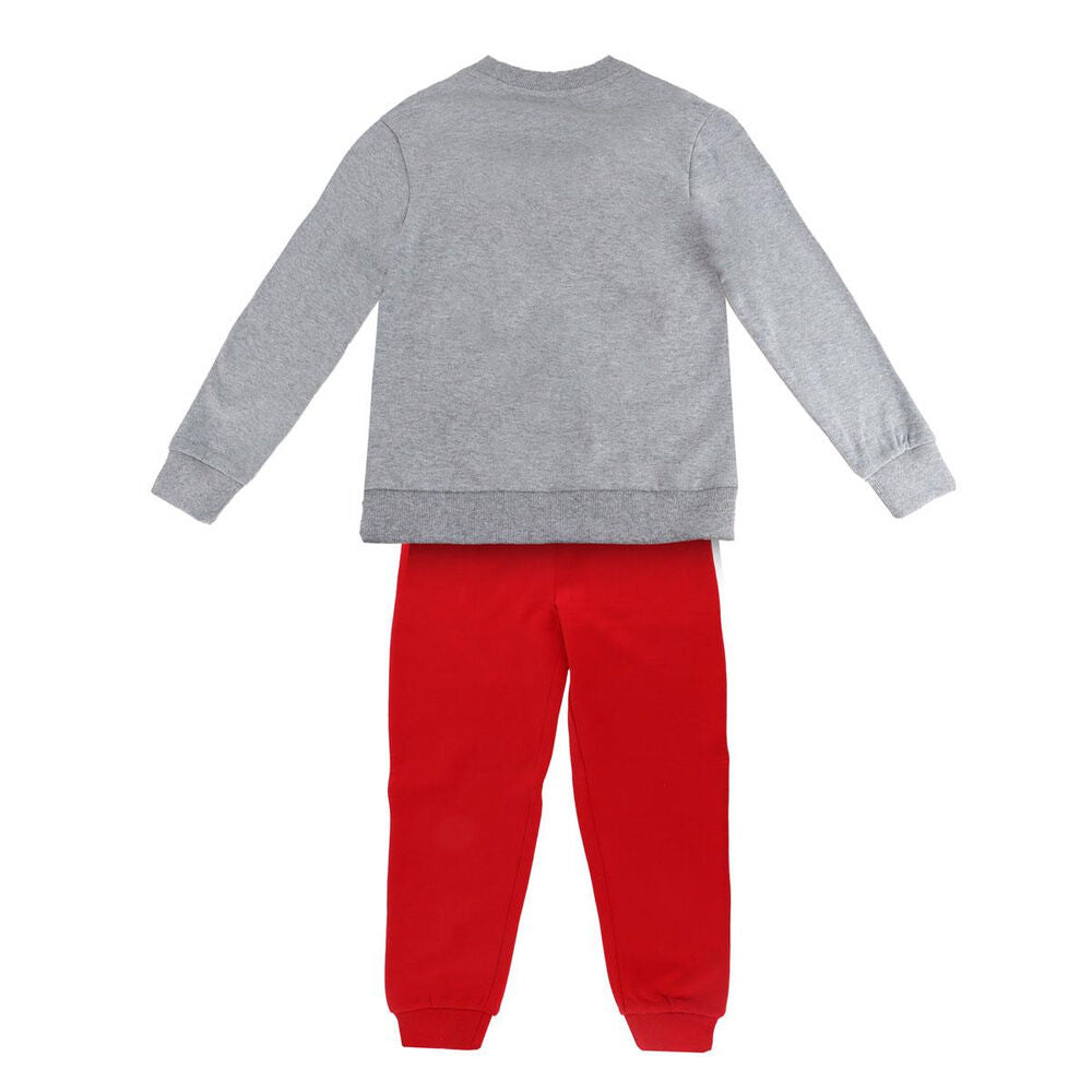 Chándal infantil Hello Kitty CERDÁ gris y rojo - 2