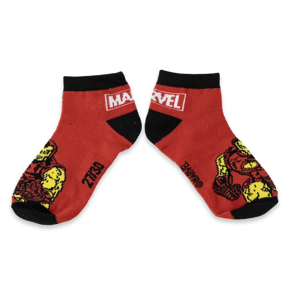 Set de calcetines Marvel surtidos con diseños de superhéroes - 2