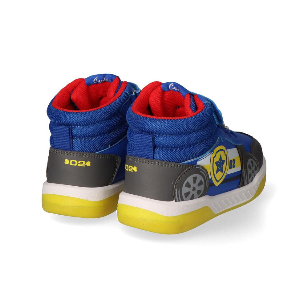 Zapatilla azul Paw Patrol CERDÁ con luces y detalles de ruedas - 3