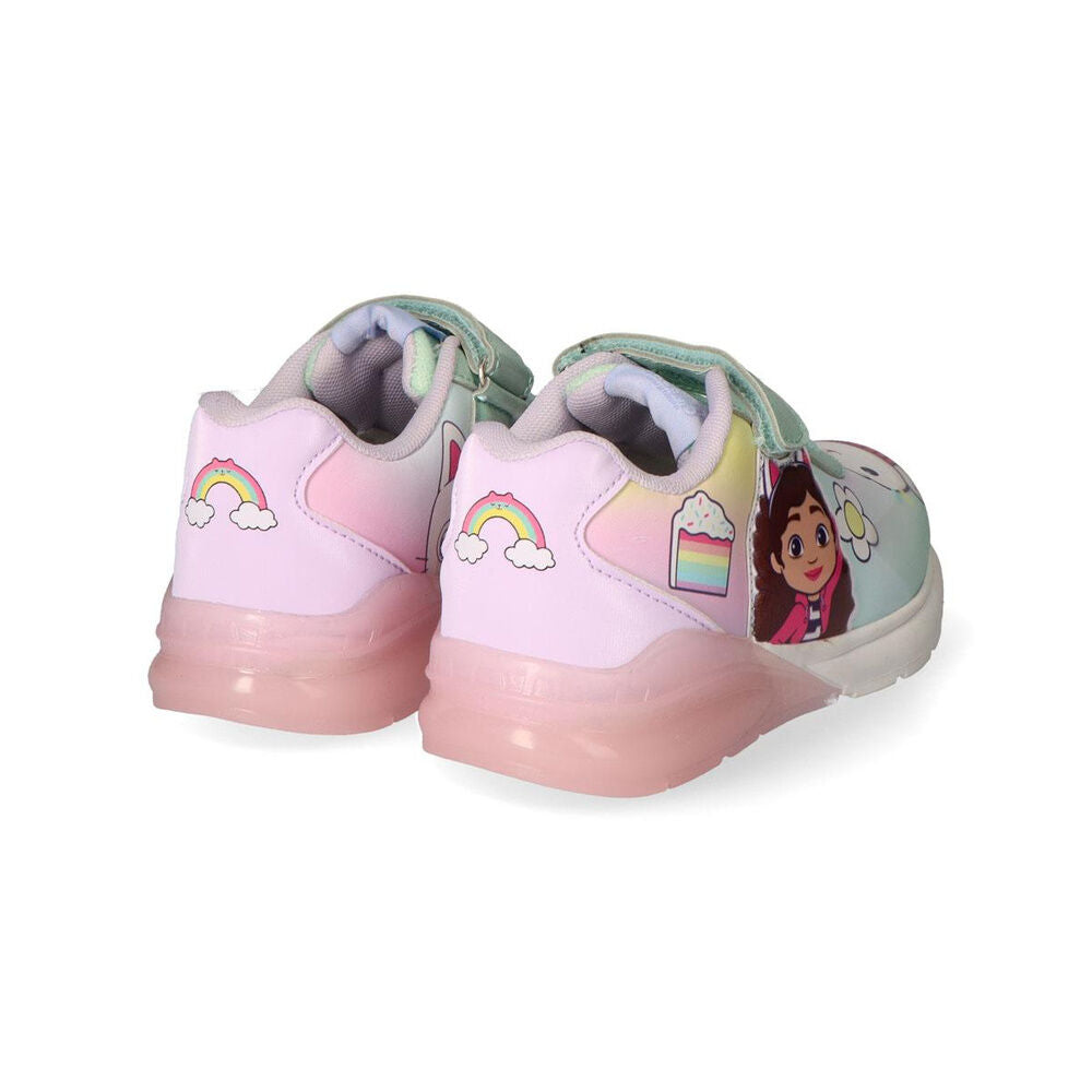 Deportiva infantil de Gabby con luces y diseño pastel - 3