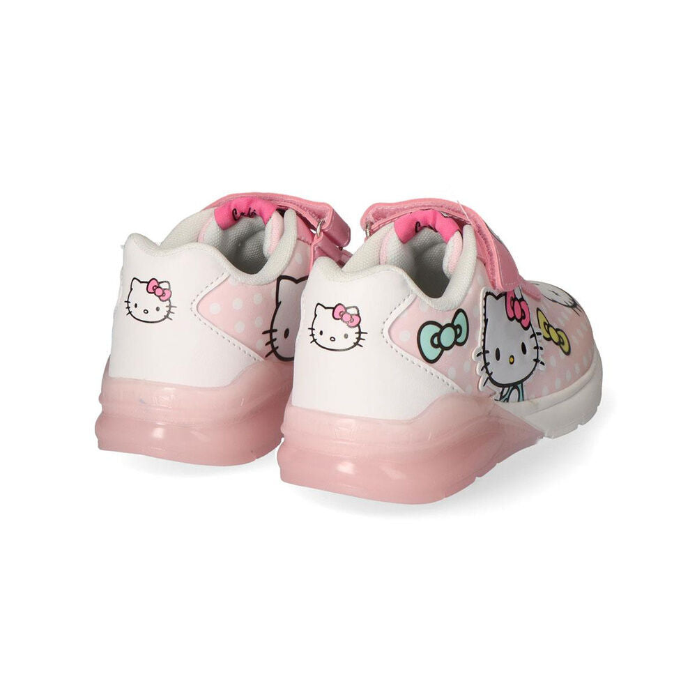 Deportiva infantil rosa de Hello Kitty con luces - 3