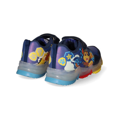 Deportiva infantil Paw Patrol azul marino con Chase y suela multicolor - 3