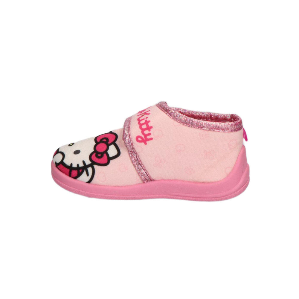 Pantuflas rosas Hello Kitty CERDÁ con rostro estampado - 3