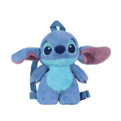 Mochila de peluche azul de Stitch Disney con tirantes - 3