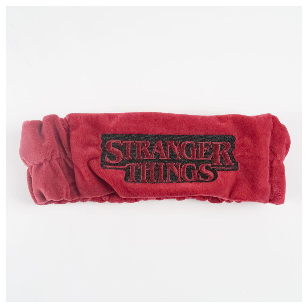 Set de accesorios para el pelo Stranger Things en negro y rojo - 3