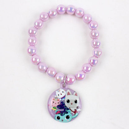 Set de belleza Gabby's Dollhouse con neceser rosa y lila - 3