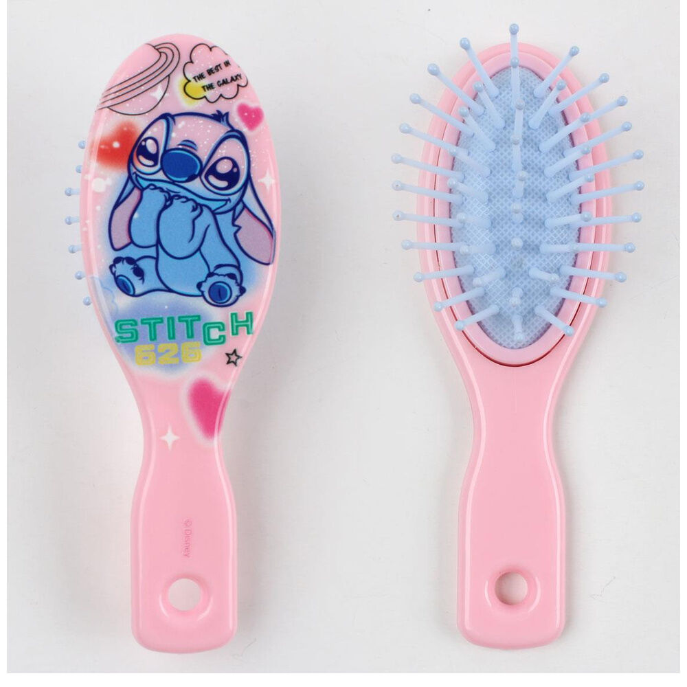 Set de belleza Stitch Disney CERDÁ con cepillo y accesorios para el cabello - 3