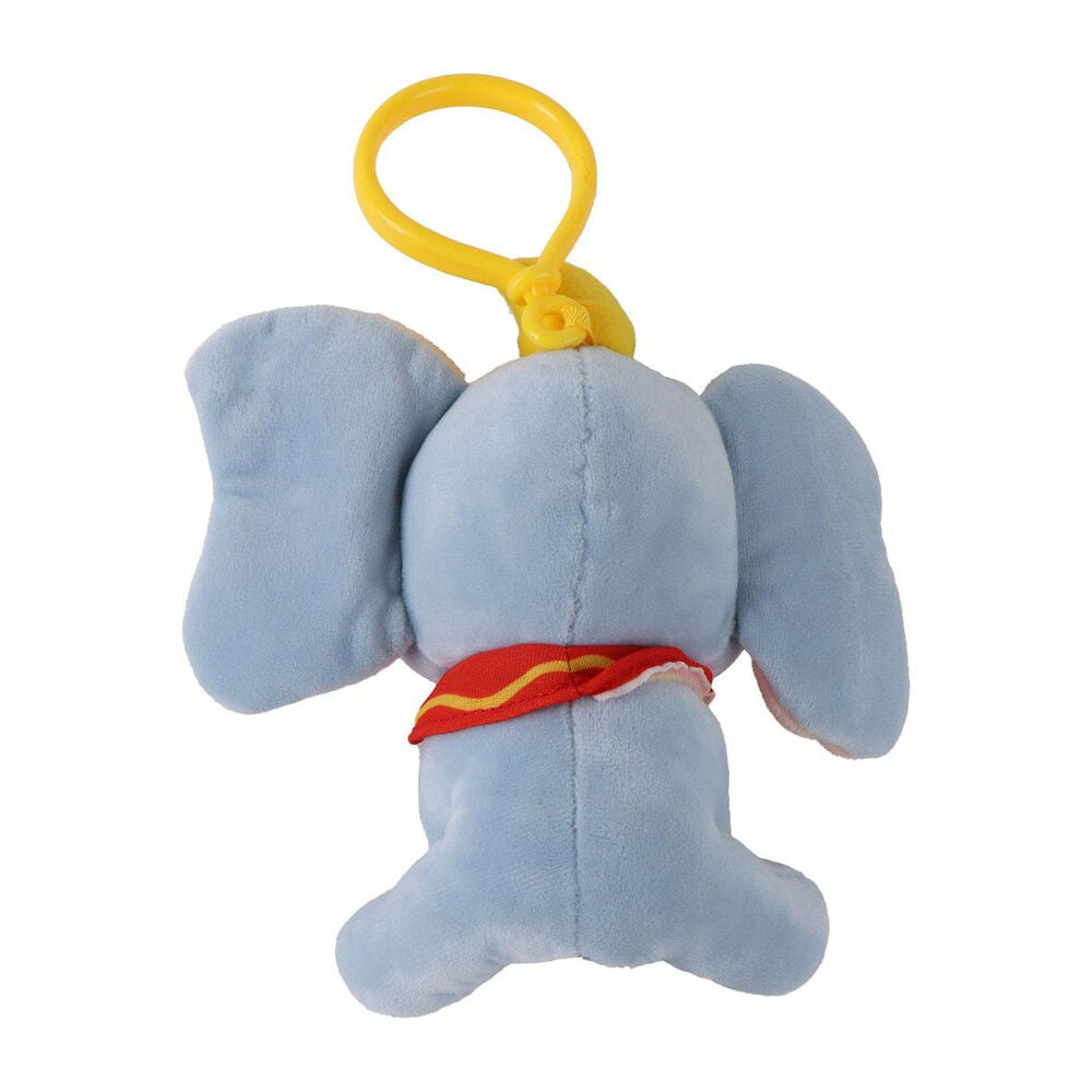 Llavero de peluche de Dumbo Disney con anilla amarilla - 3