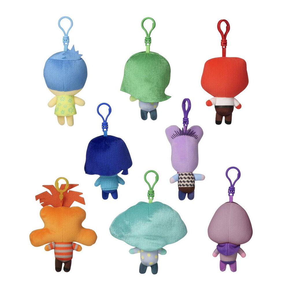 Llaveros de peluche surtidos de personajes de Del Revés Disney Pixar - 3