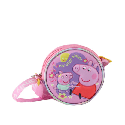 Bolso bandolera 3D rosa de Peppa Pig con correa larga - 4