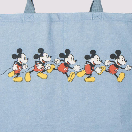 Bolsa tote azul claro de Mickey Mouse Disney - 4