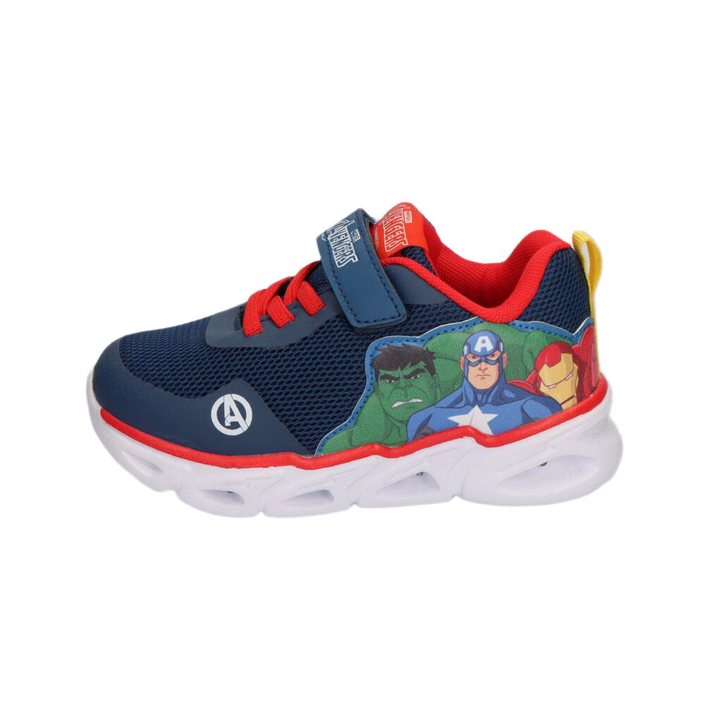 Deportiva azul marino de Los Vengadores con luces y personajes Marvel - 4