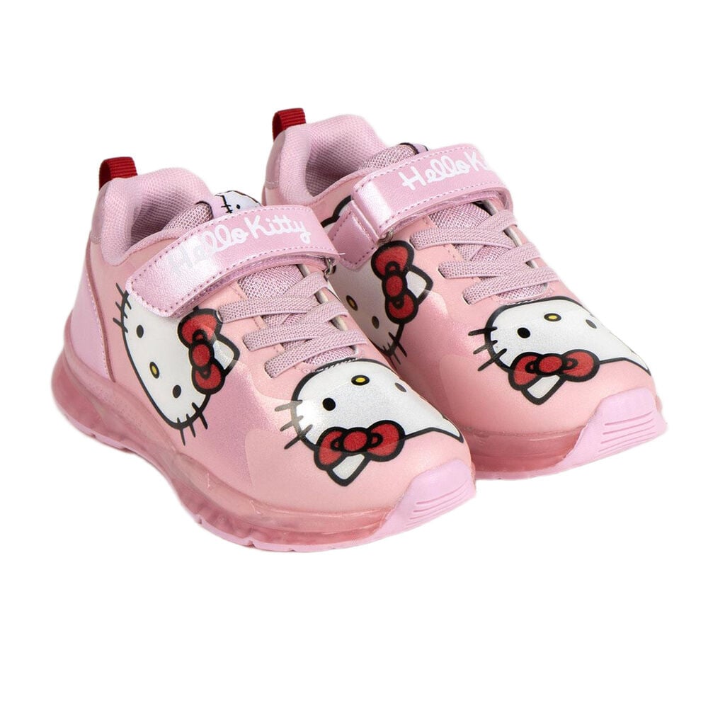 Deportiva rosa infantil Hello Kitty con luces - 4