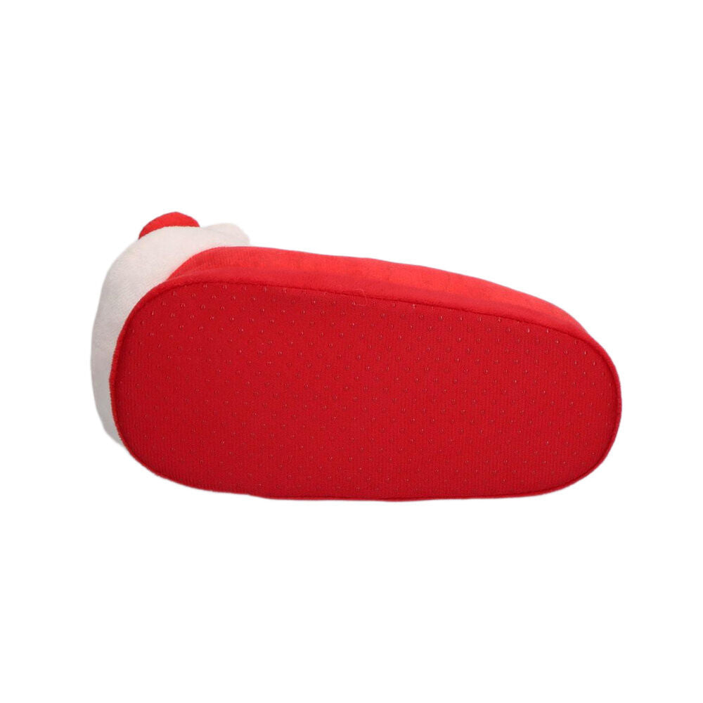 Pantufla 3D roja de Hello Kitty con lazo - 4
