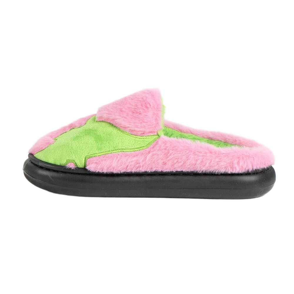 Pantuflas Wicked de CERDÁ en rosa y verde con suela negra - 4