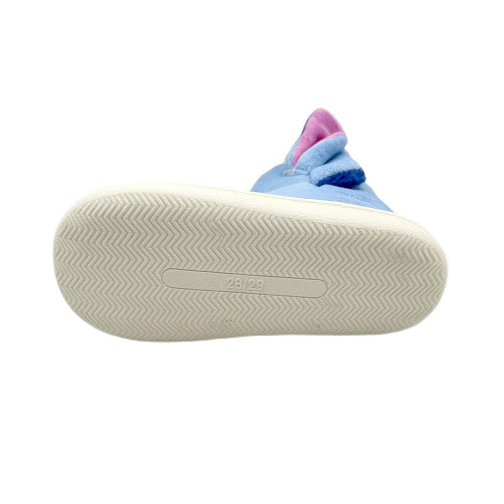 Pantuflas tipo bota azules de Stitch Disney con orejas rosas - 4