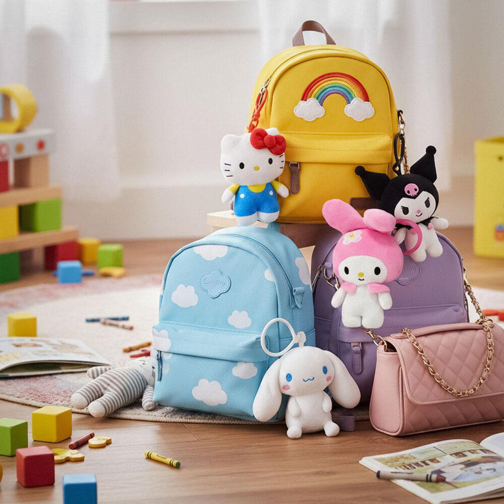 Llavero de peluche Hello Kitty and Friends surtido con varios personajes - 4