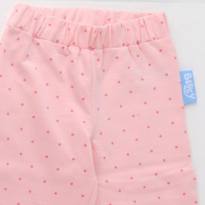 Conjunto de chándal rosa de Bluey con sudadera y pantalón - 4