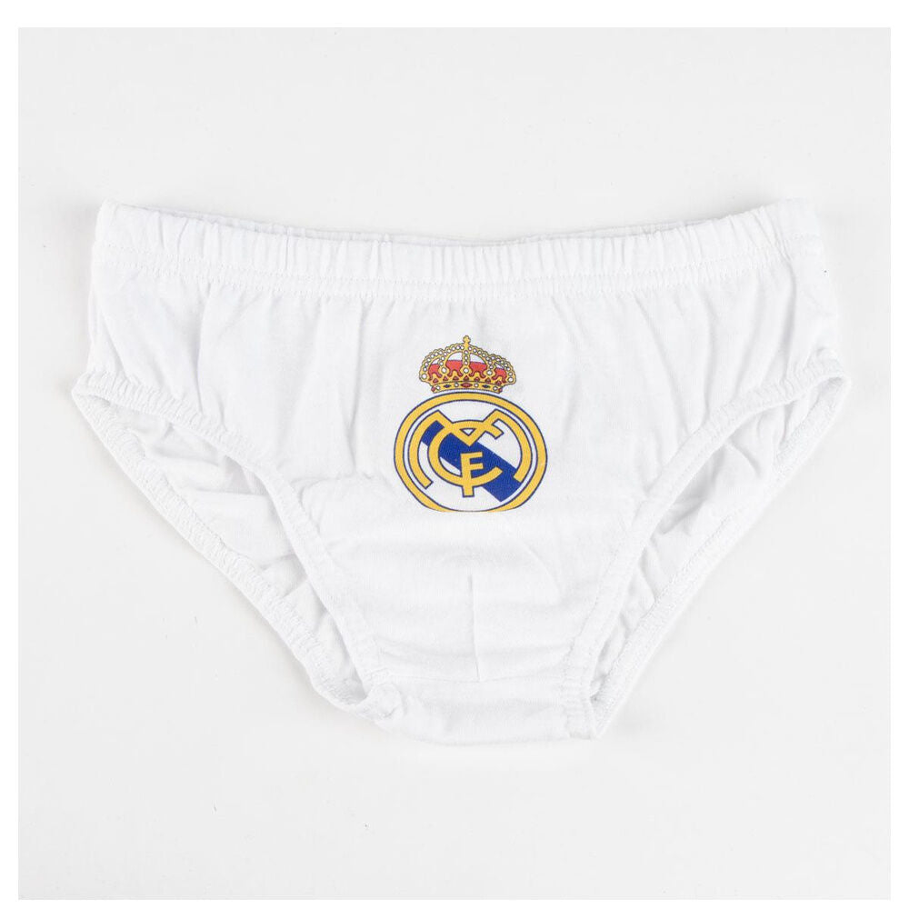 Set de tres calzoncillos Real Madrid CERDÁ en blanco y azul marino - 4
