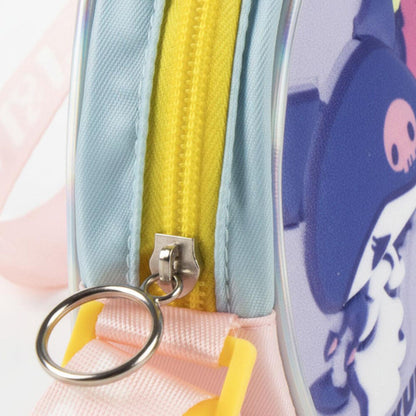 Bolso 3D de Kuromi y My Melody en tonos pastel - 5