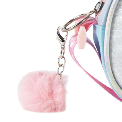 Bolso bandolera Disney de Stitch y Angel con correa rosa - 5