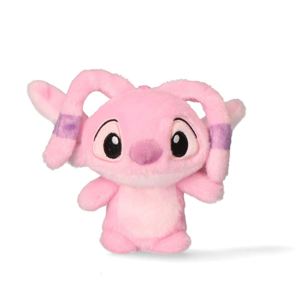 Llavero de peluche Stitch Disney en colores azul, rosa y rojo - 5
