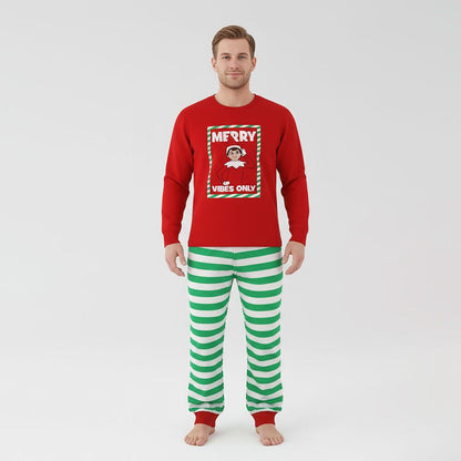 Pijama infantil navideño The Elf on the Shelf rojo y verde - 5