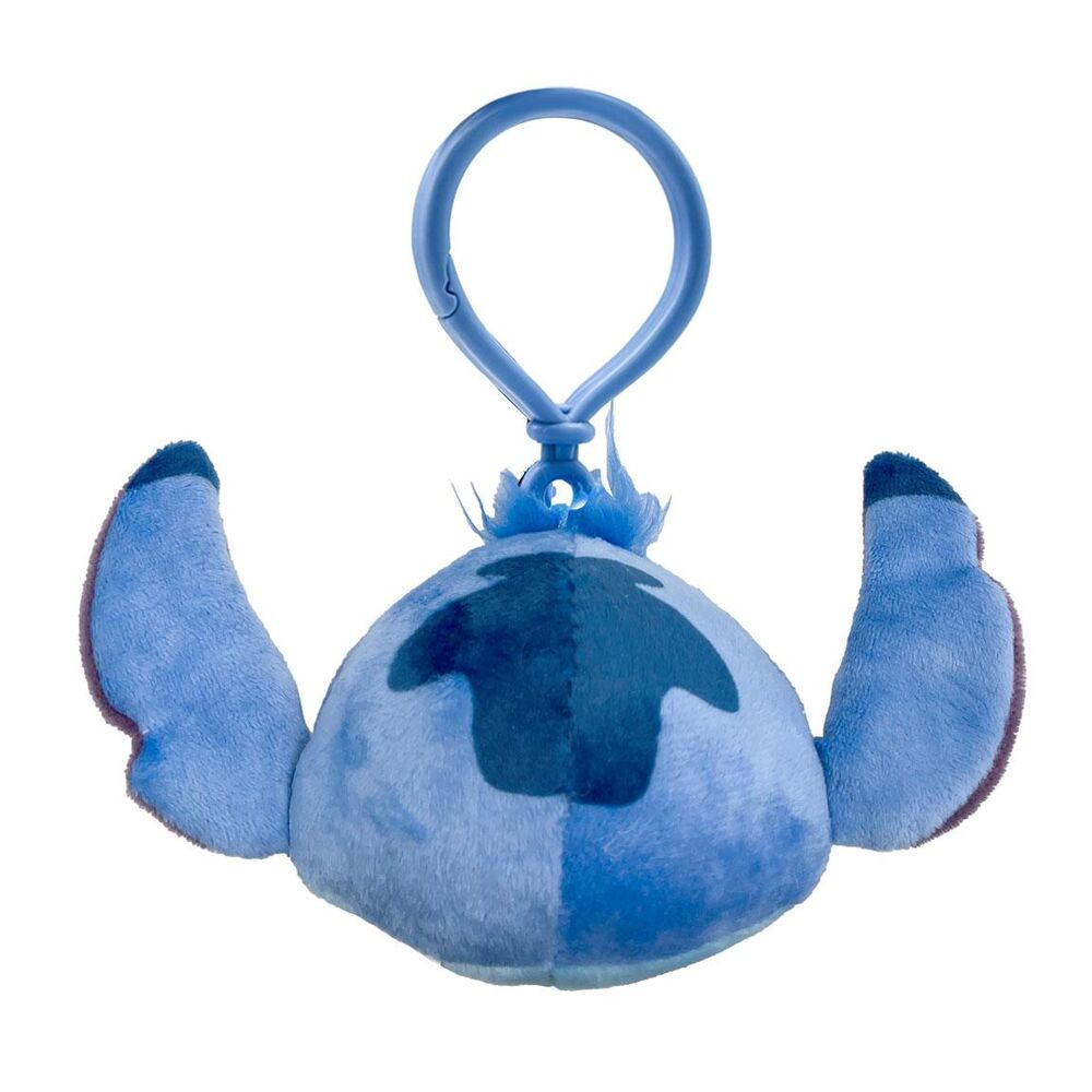 Llavero de peluche Stitch Disney azul con orejas moradas - 2