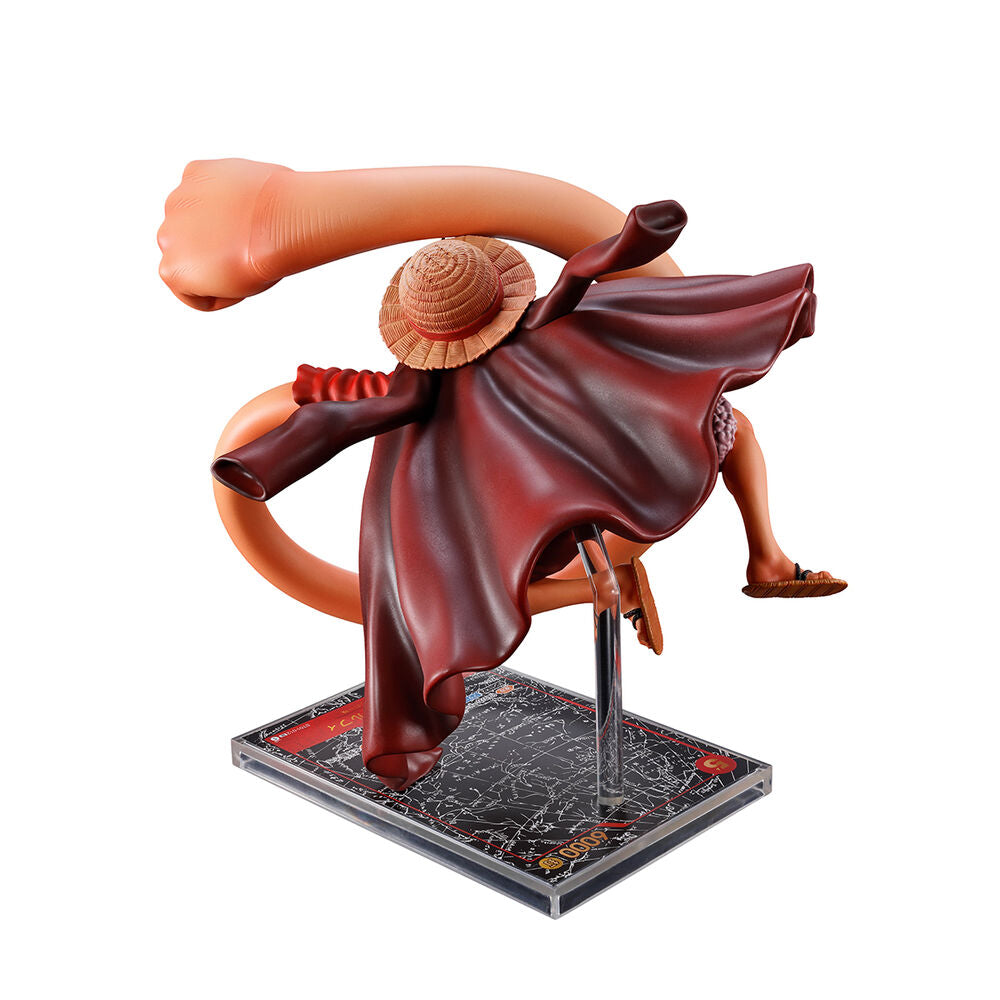 Figura Ichibansho de Monkey D. Luffy de One Piece con brazo extendido - 5