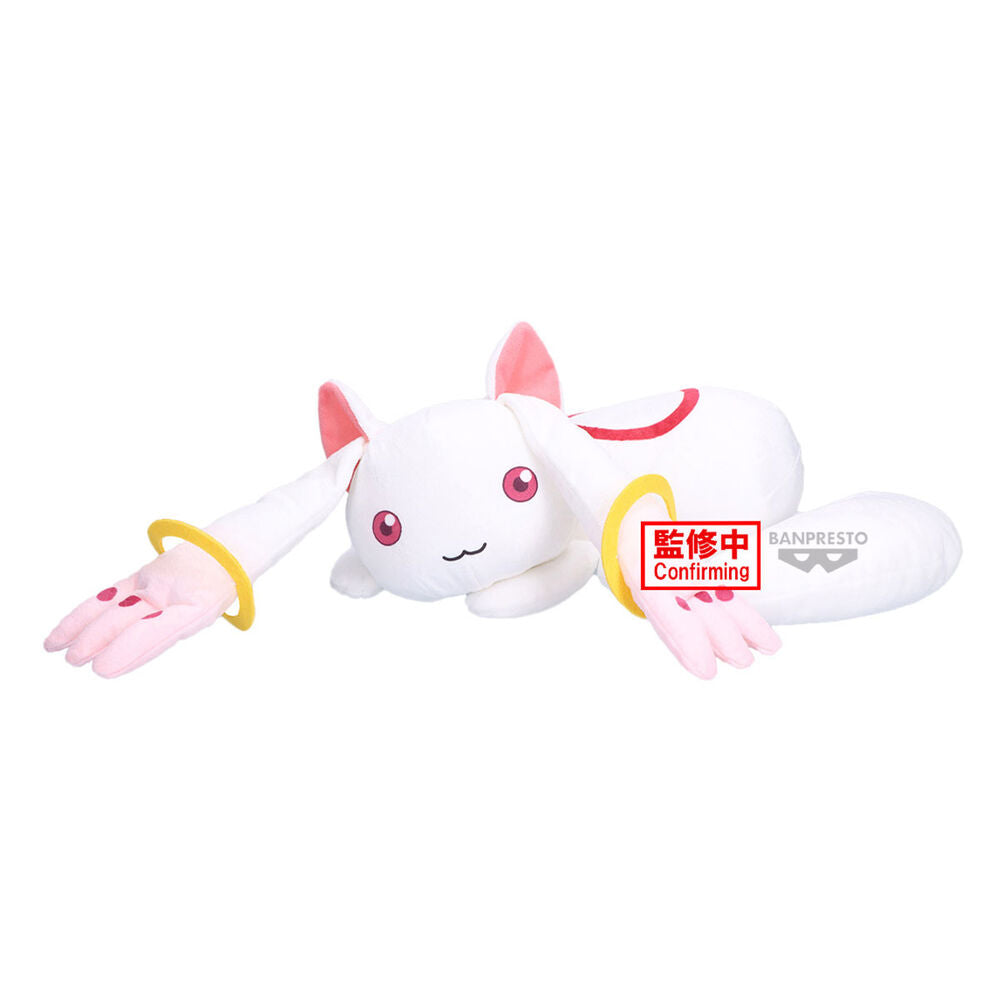 Peluche blanco de Kyubey de Puella Magi Madoka Magica Rebellion