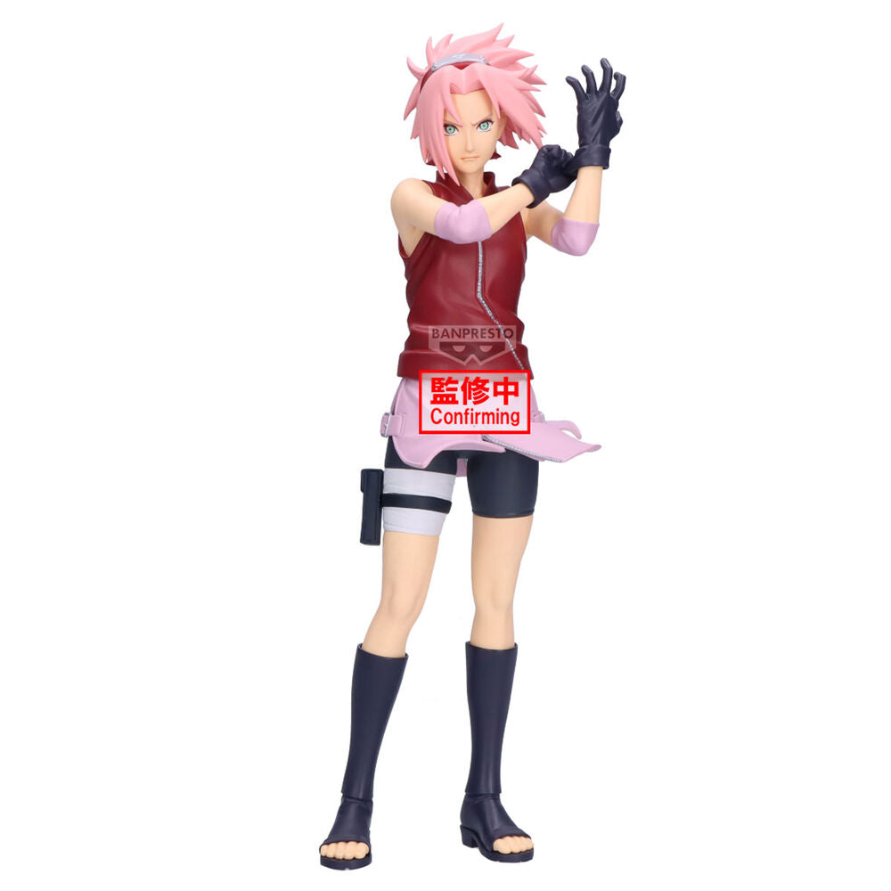 Figura Grandista de Sakura Haruno de Naruto Shippuden con uniforme ninja