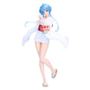 Figura de Yukime con cabello azul y vestido blanco