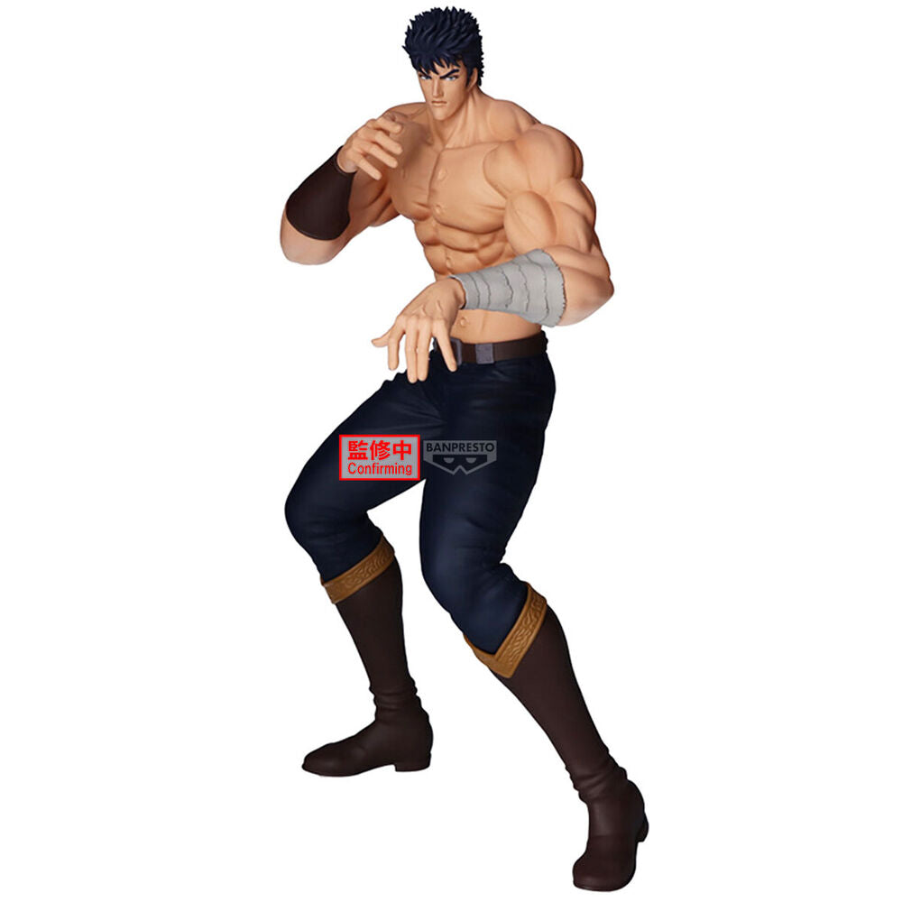 Figura Kenshiro Grandista de Fist of the North Star en pose de combate