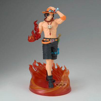 Figura de Portgas D. Ace de One Piece con efecto de llamas - 2
