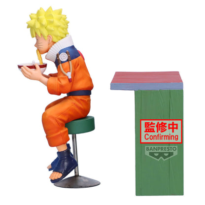 Figura Banpresto de Naruto Uzumaki sentado comiendo ramen - 2
