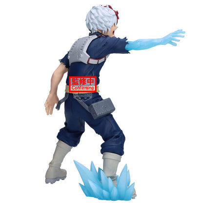 Figura Maximatic de Shoto Todoroki con efecto de hielo azul - 2