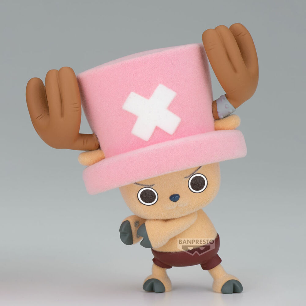 Figura Chopper B de One Piece con sombrero rosa - 2