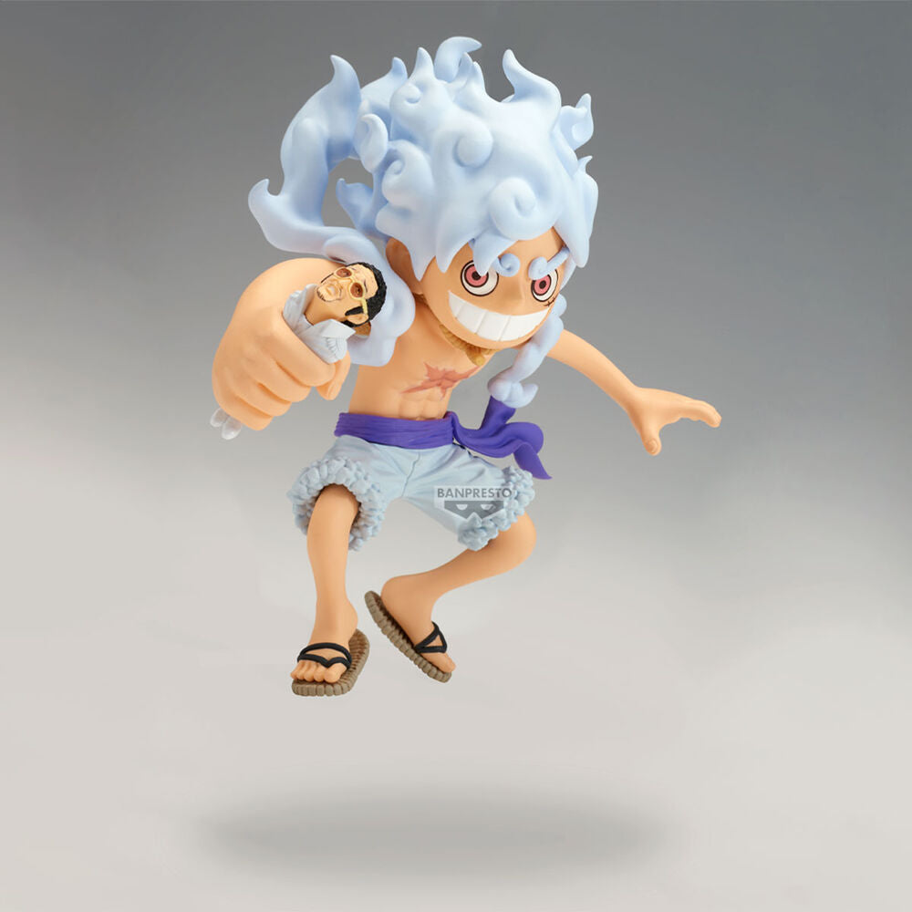 Figura Banpresto de Monkey D. Luffy con Borsalino de One Piece - 2