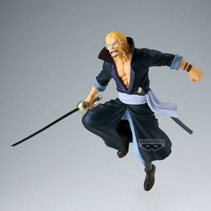 Figura de Silvers Rayleigh de One Piece en pose de combate con espada - 2