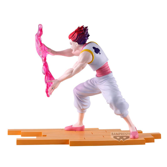 Figura de Hisoka de Hunter x Hunter con efecto rosa translúcido - 3