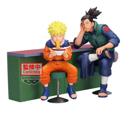 Figura Banpresto de Naruto Uzumaki sentado comiendo ramen - 3