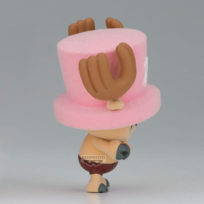 Figura Chopper B de One Piece con sombrero rosa - 3