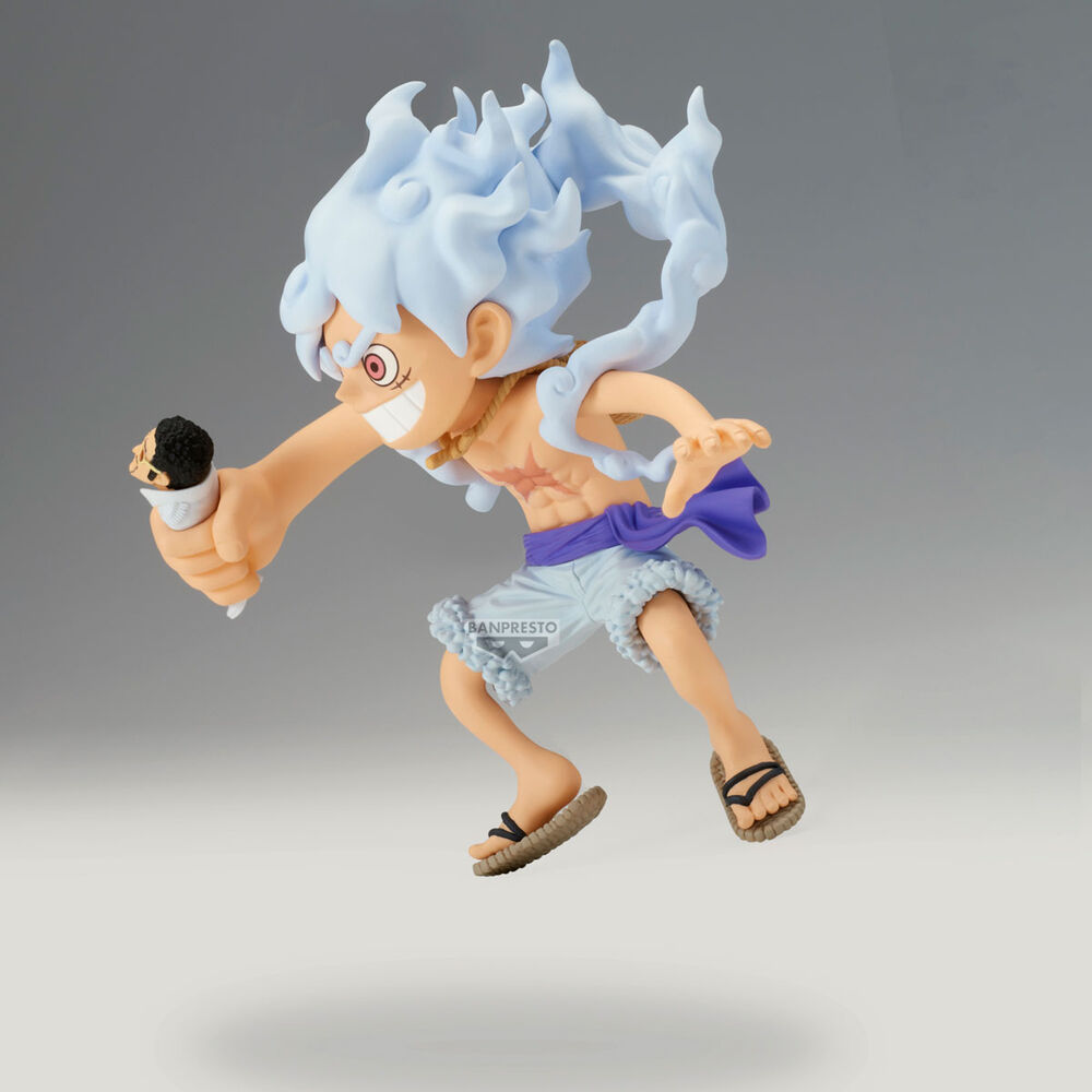 Figura Banpresto de Monkey D. Luffy con Borsalino de One Piece - 3
