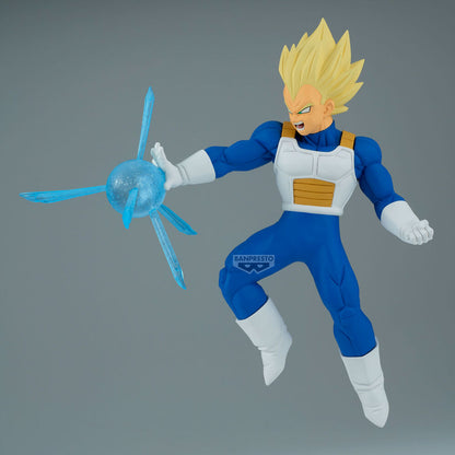Figura de Vegeta Gx Materia de Dragon Ball Z con efecto de energía azul - 4